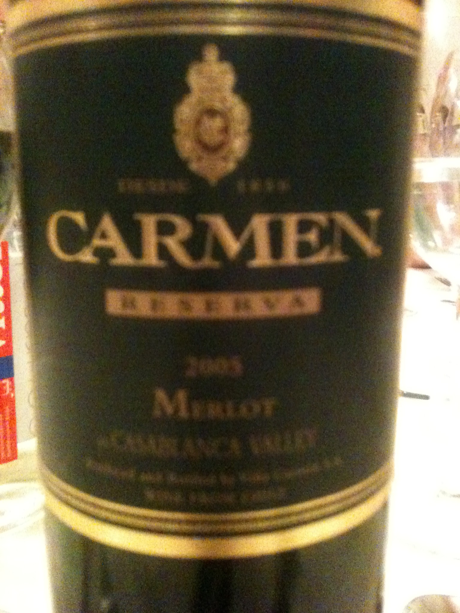 Carmen Reserva, Merlot, 2006